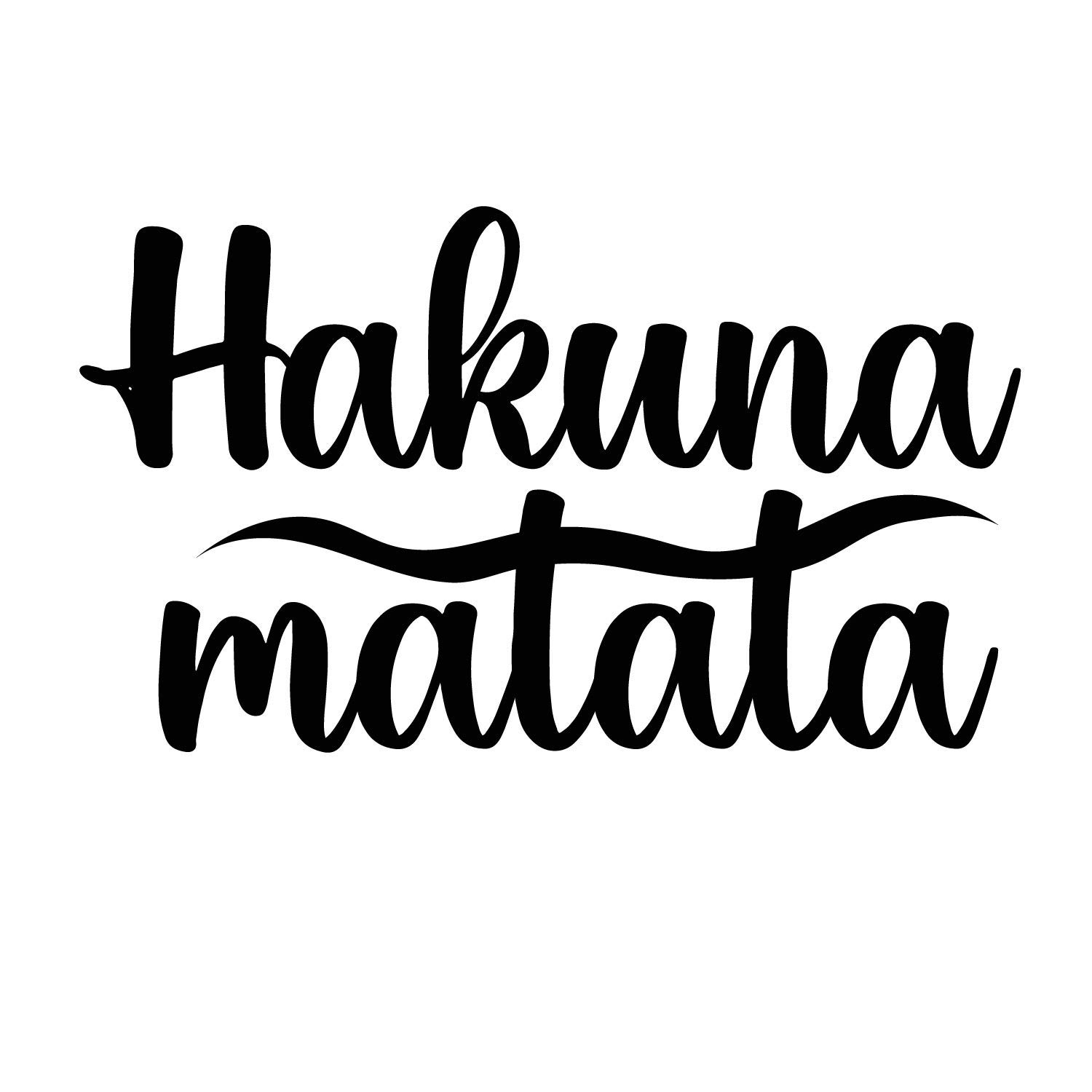 SIYA TRADING Hakuna Matata Wooden Wall Art for Living Room, Home Decor - Image 4