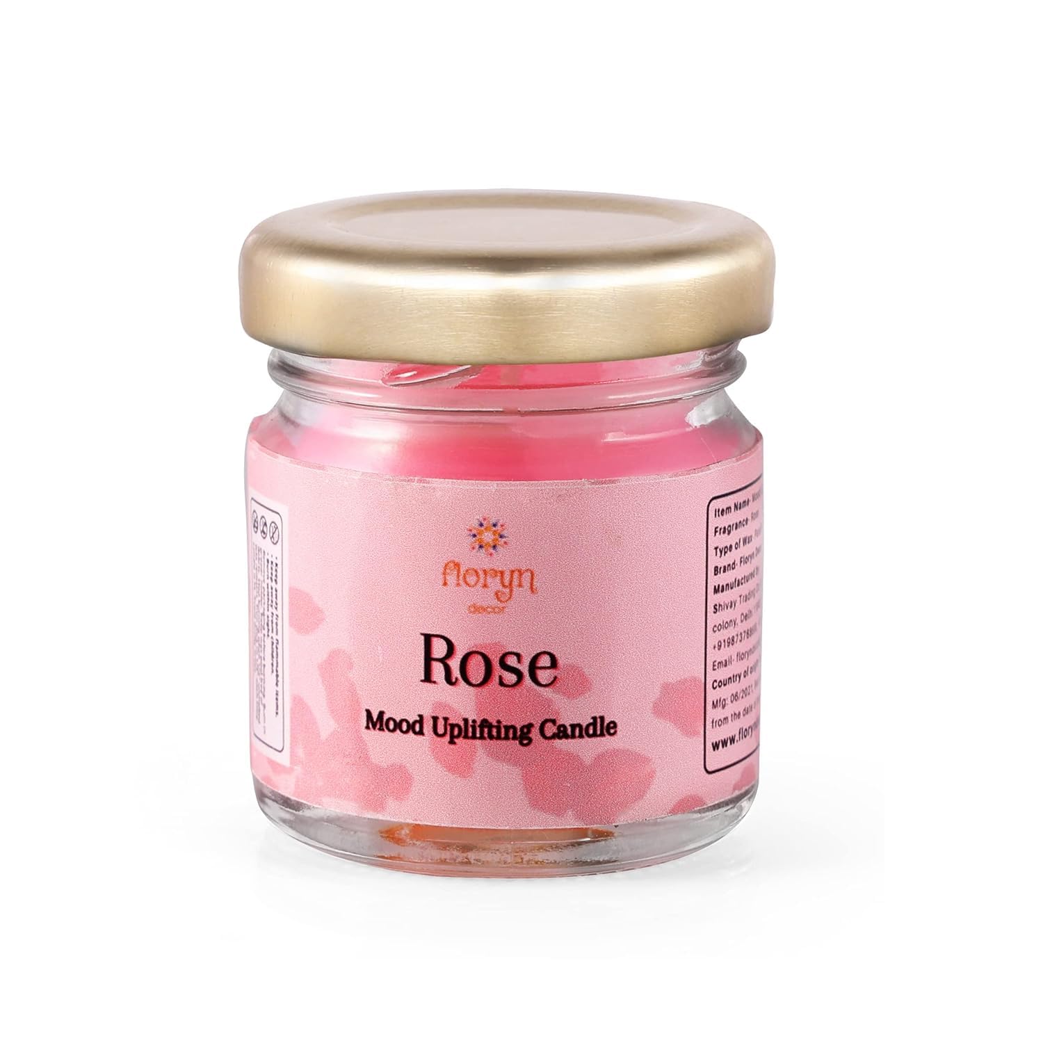 Floryn Decor Jar Scented Candles Gift Set | Scented Candle Set | Highly Fragranced Candles Pack of 6 Mini Jars - Image 8