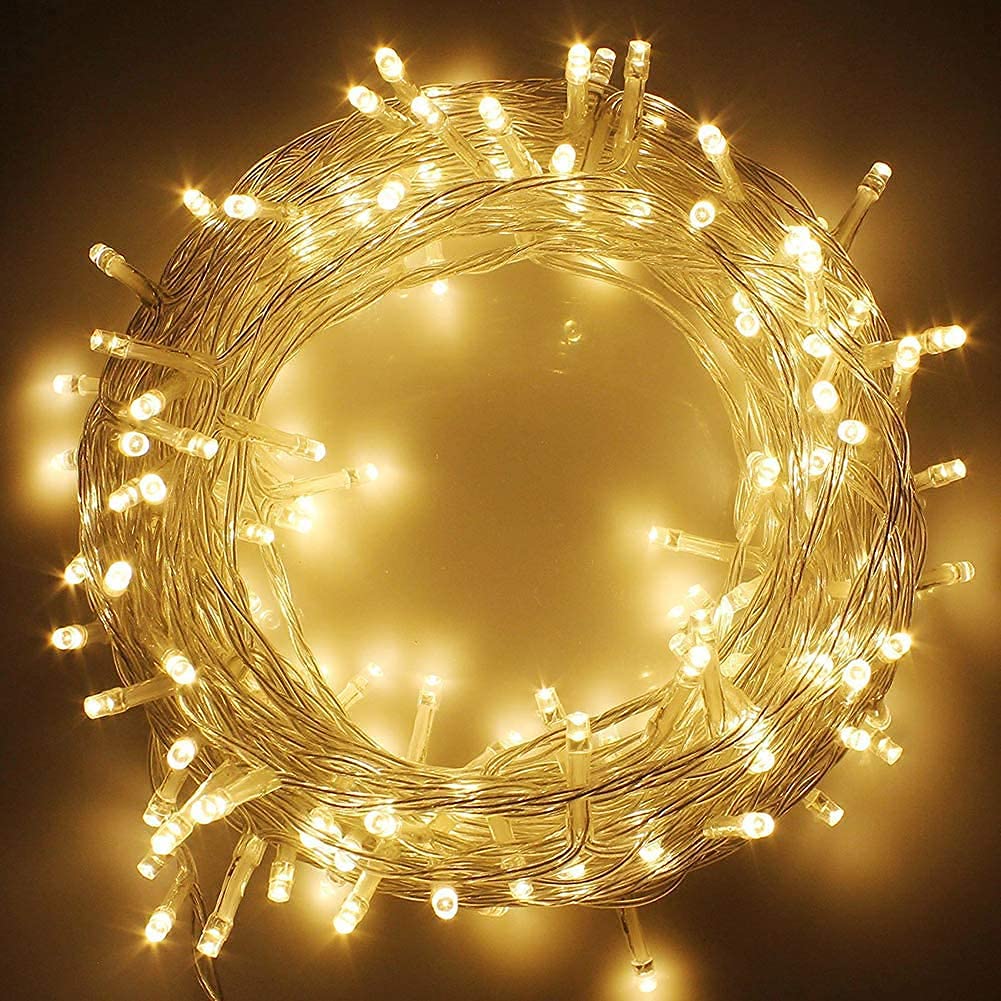DesiDiya® 35 Feet Long LED Power Pixel Serial String Light, 360 Degree Light in Bulb | Copper Led Pixel String Light for Home Decoration,Diwali,Christmas(Warm White) Pack of 1 - Image 6